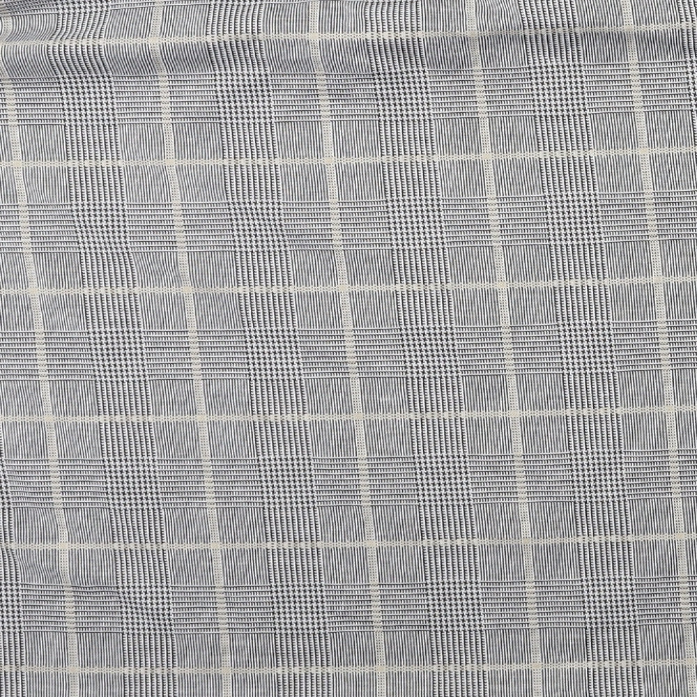 Primark Womens Grey Check  Basic T-Shirt Size XL