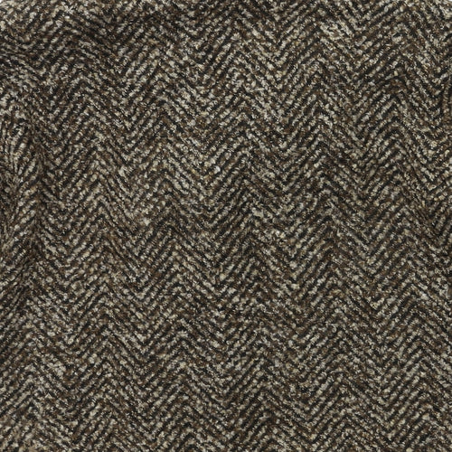 EWM Womens Brown Striped  Jacket Coat Size 16
