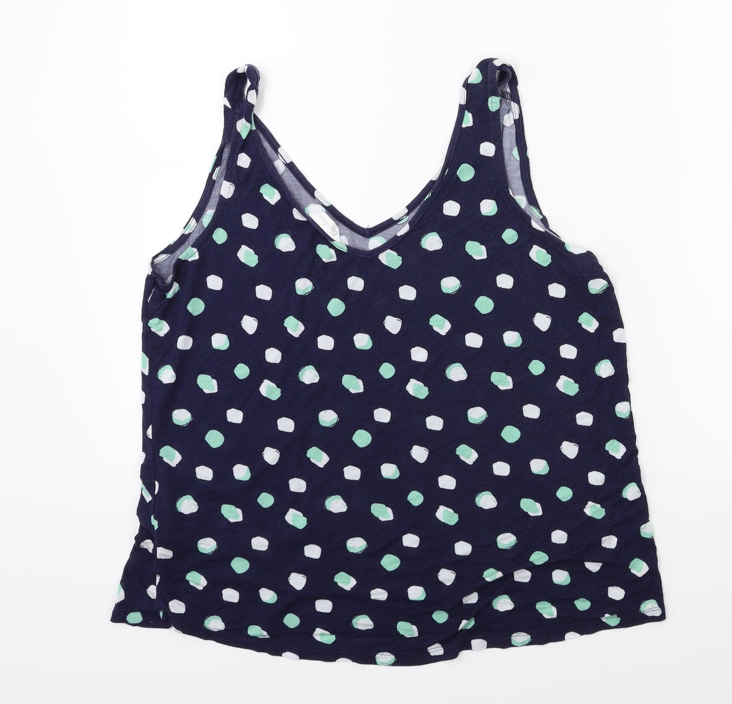 Marks and Spencer Womens Blue Floral  Basic Tank Size 12