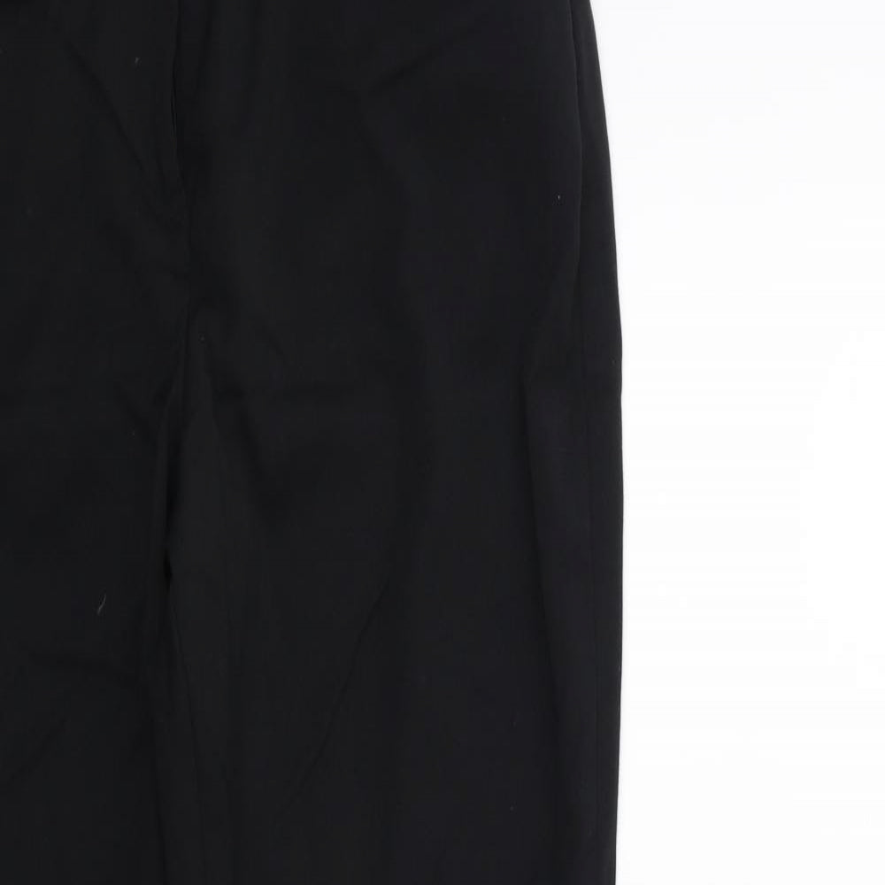 TU Womens Black   Trousers  Size 8 L29 in
