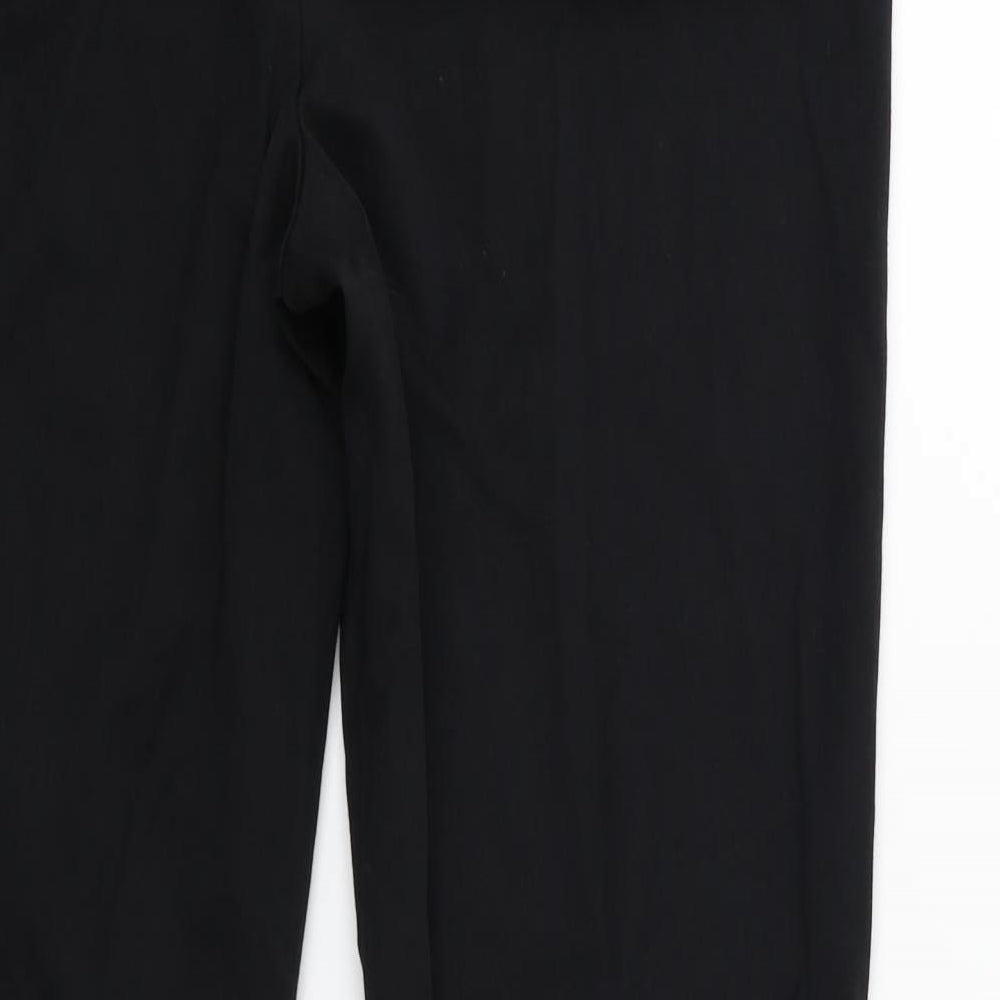 TU Womens Black   Trousers  Size 8 L29 in