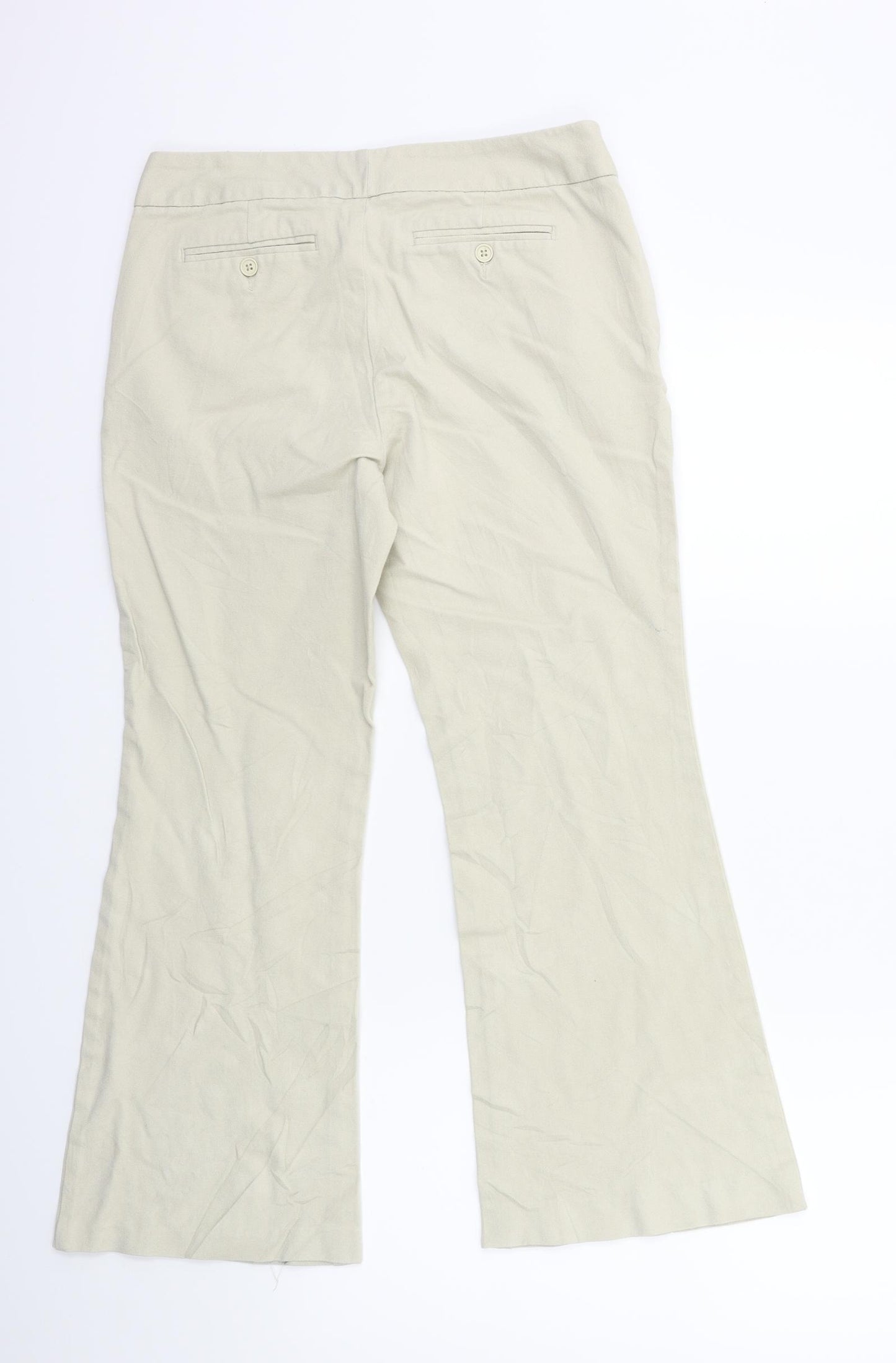Gap Womens Beige    Trousers Size 6 L25 in