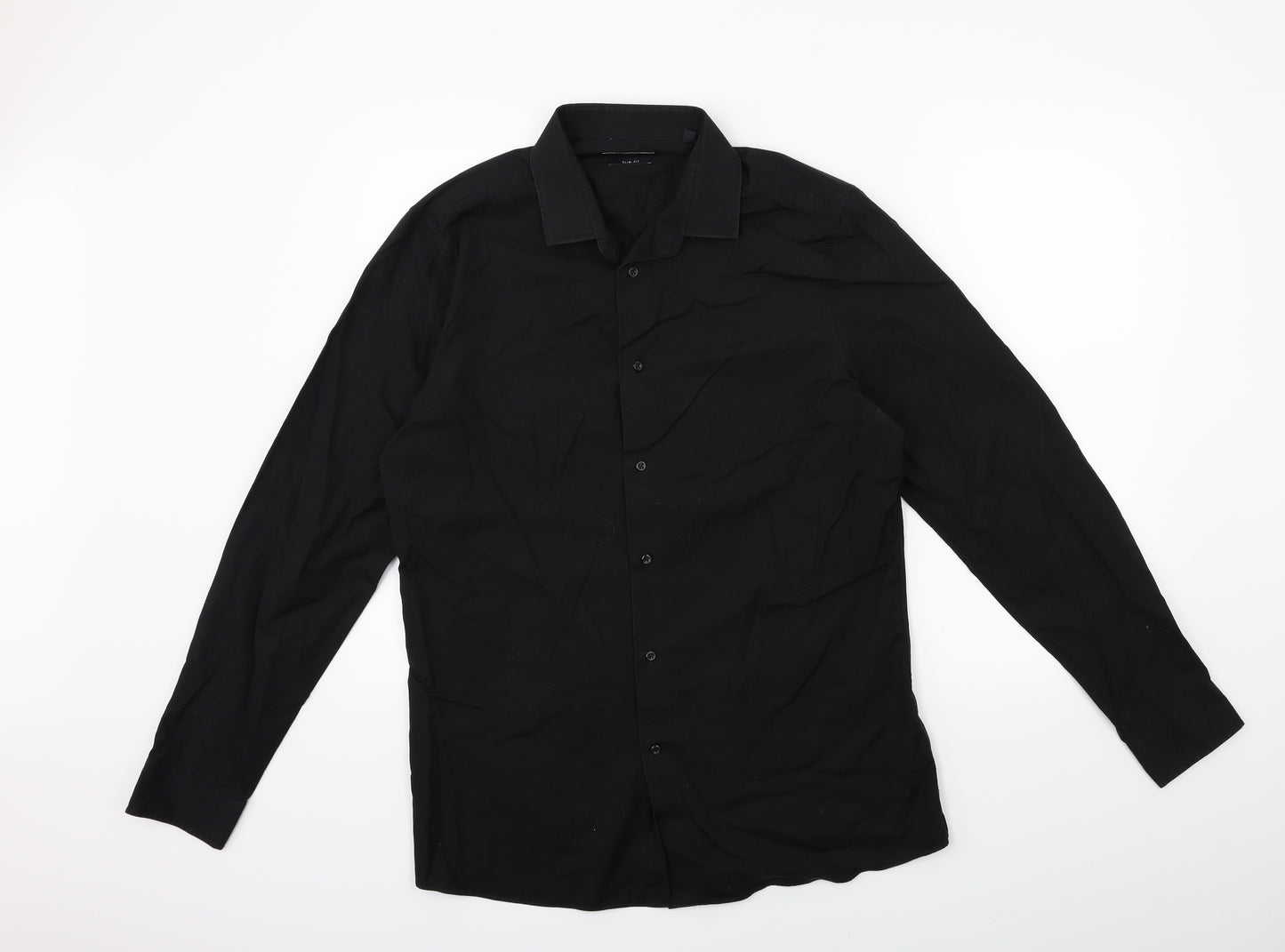 NEXT Mens Black    Dress Shirt Size 16.5