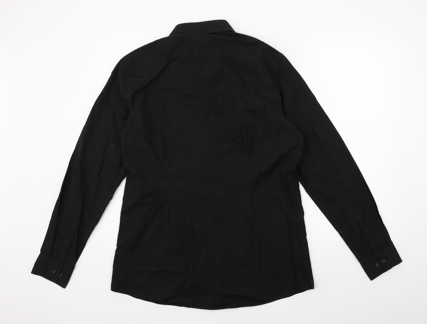 NEXT Mens Black    Dress Shirt Size 16.5