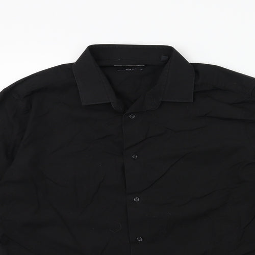 NEXT Mens Black    Dress Shirt Size 16.5