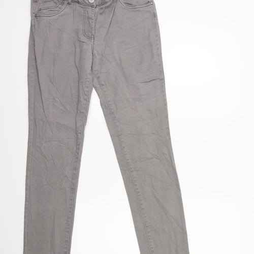 Gina Benotti Womens Grey  Denim Skinny Jeans Size 12 L31 in