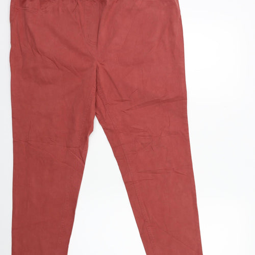 Mia Moda Womens Brown  Denim Jegging Jeans Size 38 in L29 in