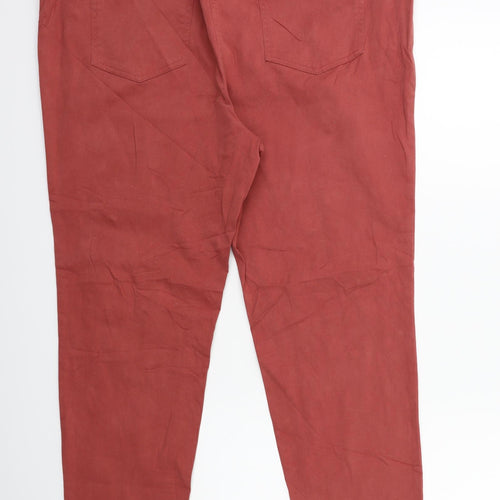 Mia Moda Womens Brown  Denim Jegging Jeans Size 38 in L29 in