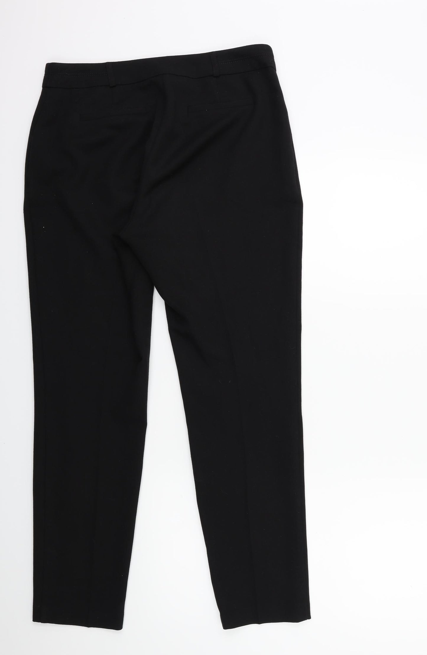 Wallis Womens Black   Trousers  Size 12 L29 in
