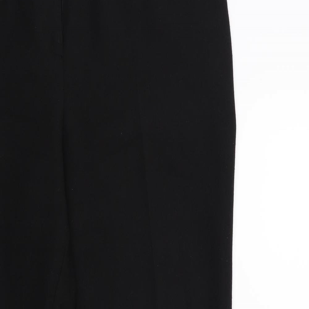 Wallis Womens Black   Trousers  Size 12 L29 in
