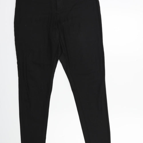 Denim & Co. Womens Black  Denim Skinny Jeans Size 14 L27 in