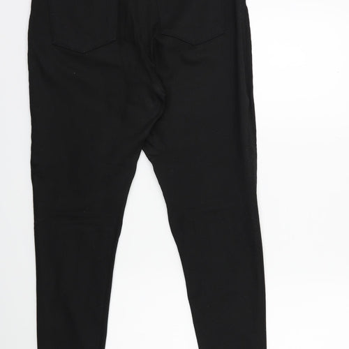 Denim & Co. Womens Black  Denim Skinny Jeans Size 14 L27 in