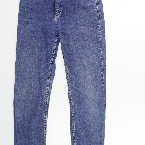 LONI Womens Blue  Denim Tapered Jeans Size 31 in L27 in