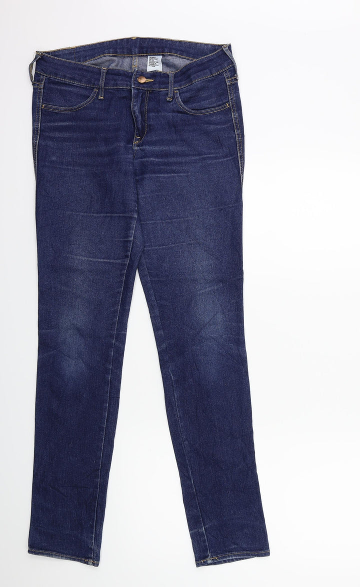 H&M Womens Blue  Denim Skinny Jeans Size 29 in L32 in