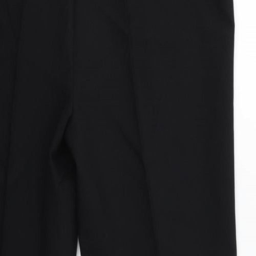 qdos Womens Black   Trousers  Size 16 L23 in