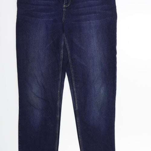 Oui Womens Blue  Denim Skinny Jeans Size 32 in L30 in