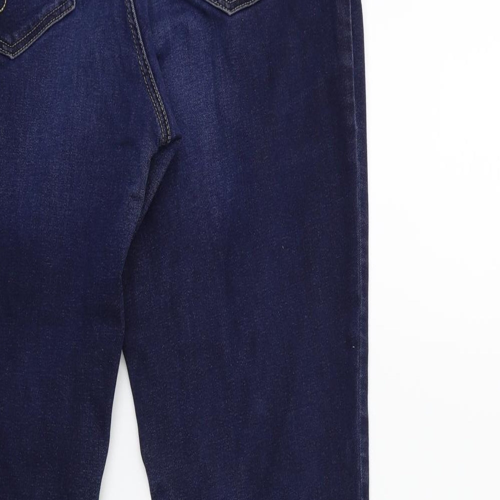 Oui Womens Blue  Denim Skinny Jeans Size 32 in L30 in