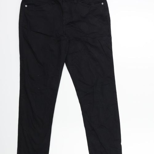Street One Womens Black   Trousers  Size 8 L26 in