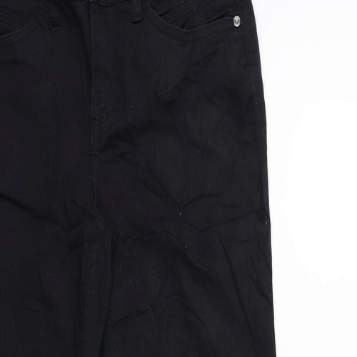 Street One Womens Black   Trousers  Size 8 L26 in