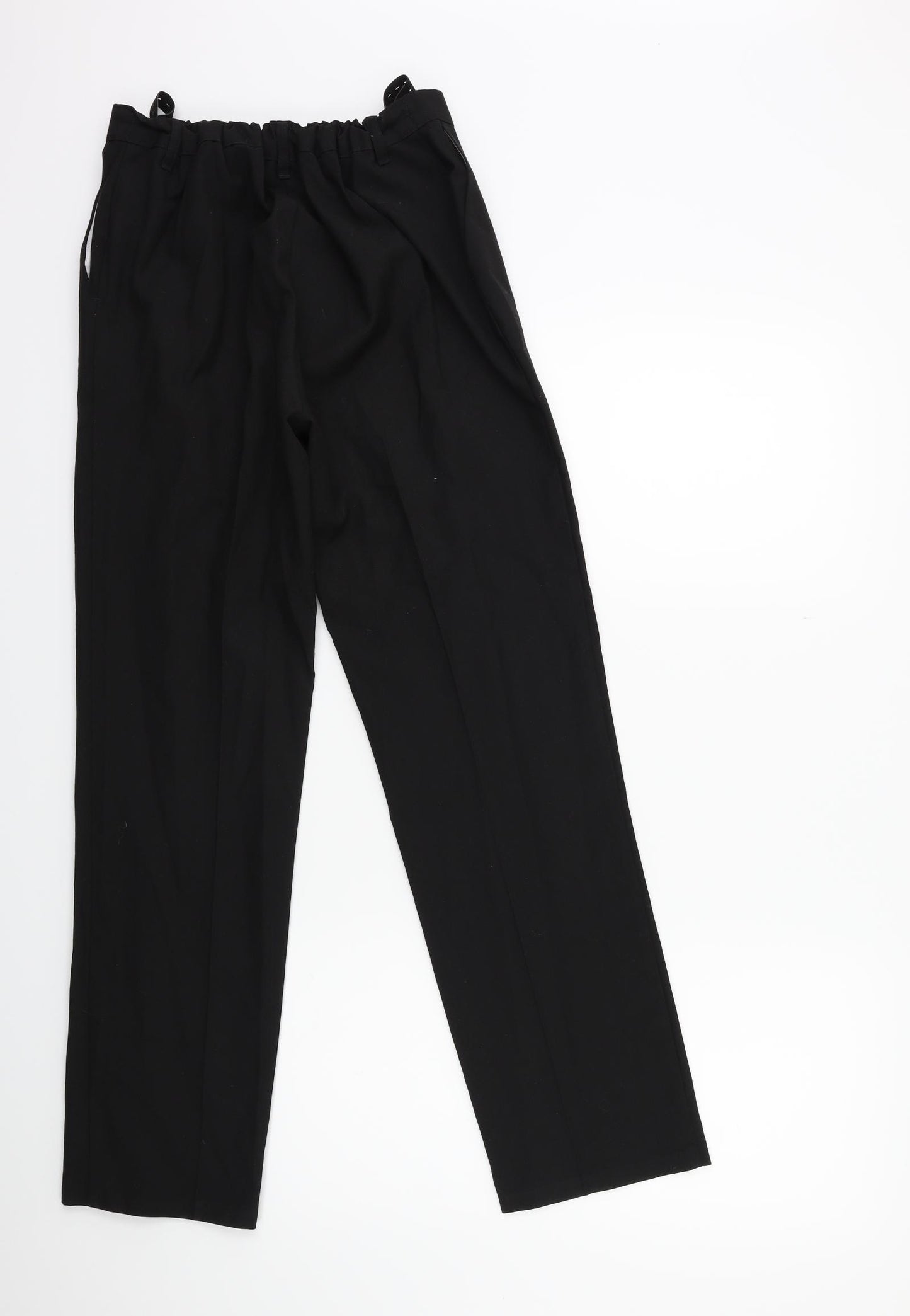 Marks and Spencer Boys Black    Trousers Size 15 Years - school