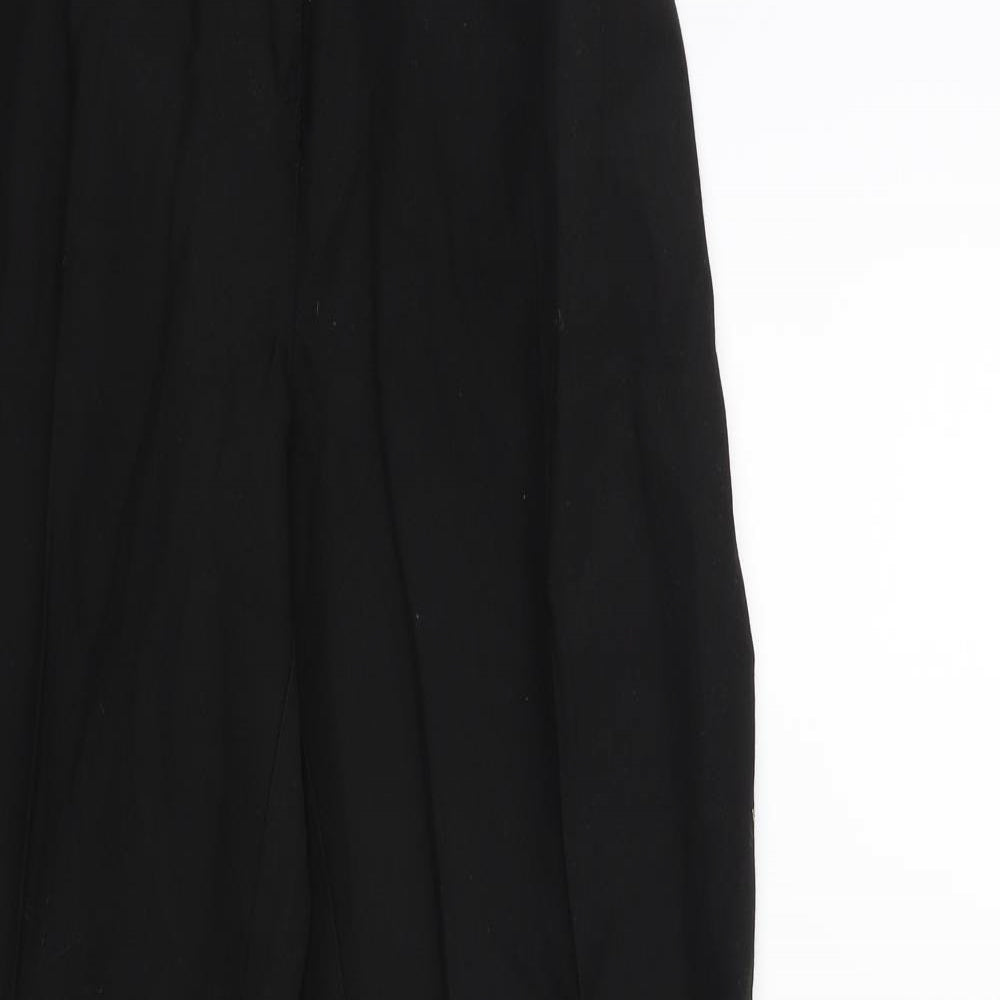 Marks and Spencer Boys Black    Trousers Size 15 Years - school