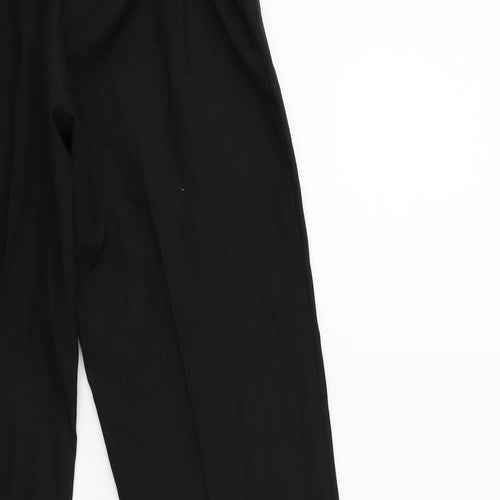 Marks and Spencer Boys Black    Trousers Size 15 Years - school
