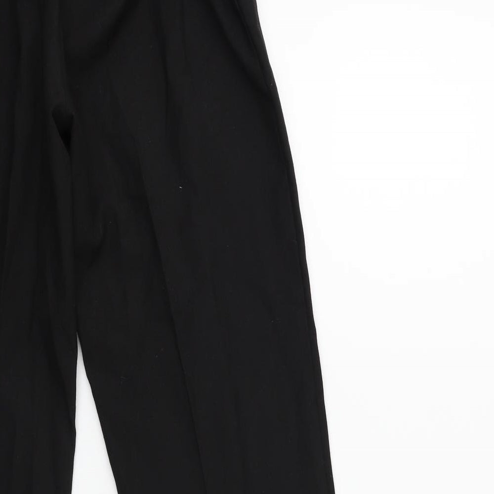 Marks and Spencer Boys Black    Trousers Size 15 Years - school