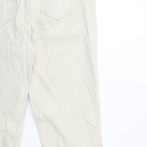 NEXT Womens Beige  Denim Skinny Jeans Size 12 L28 in