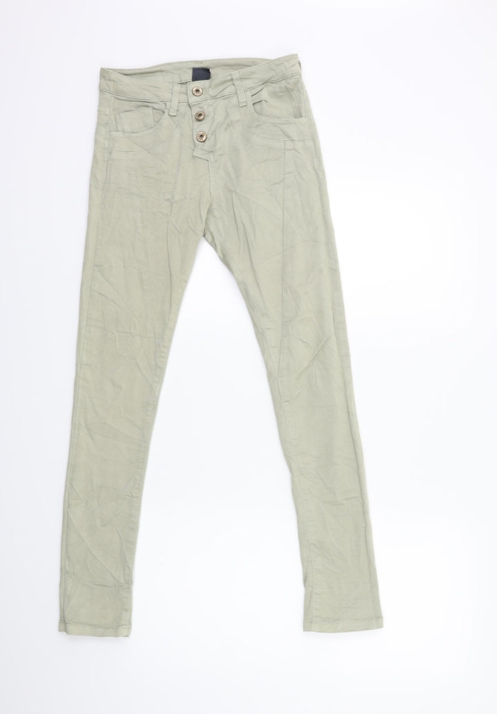 alame Womens Green  Denim Skinny Jeans Size 26 in L28 in