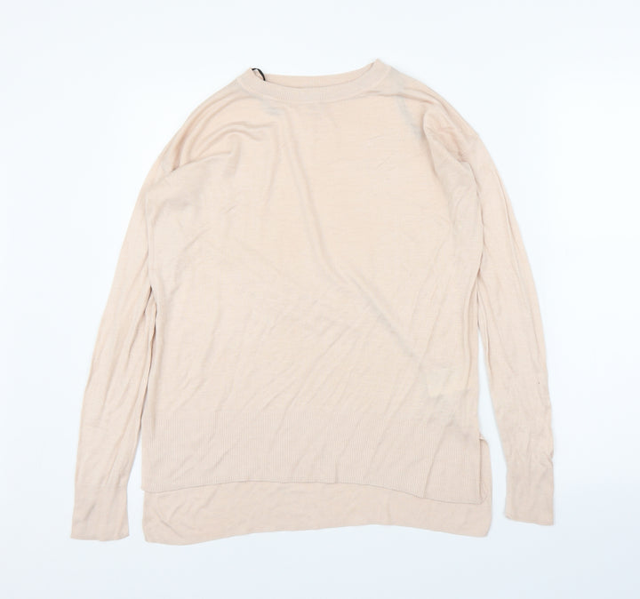 H&M Womens Pink   Pullover Jumper Size XS
