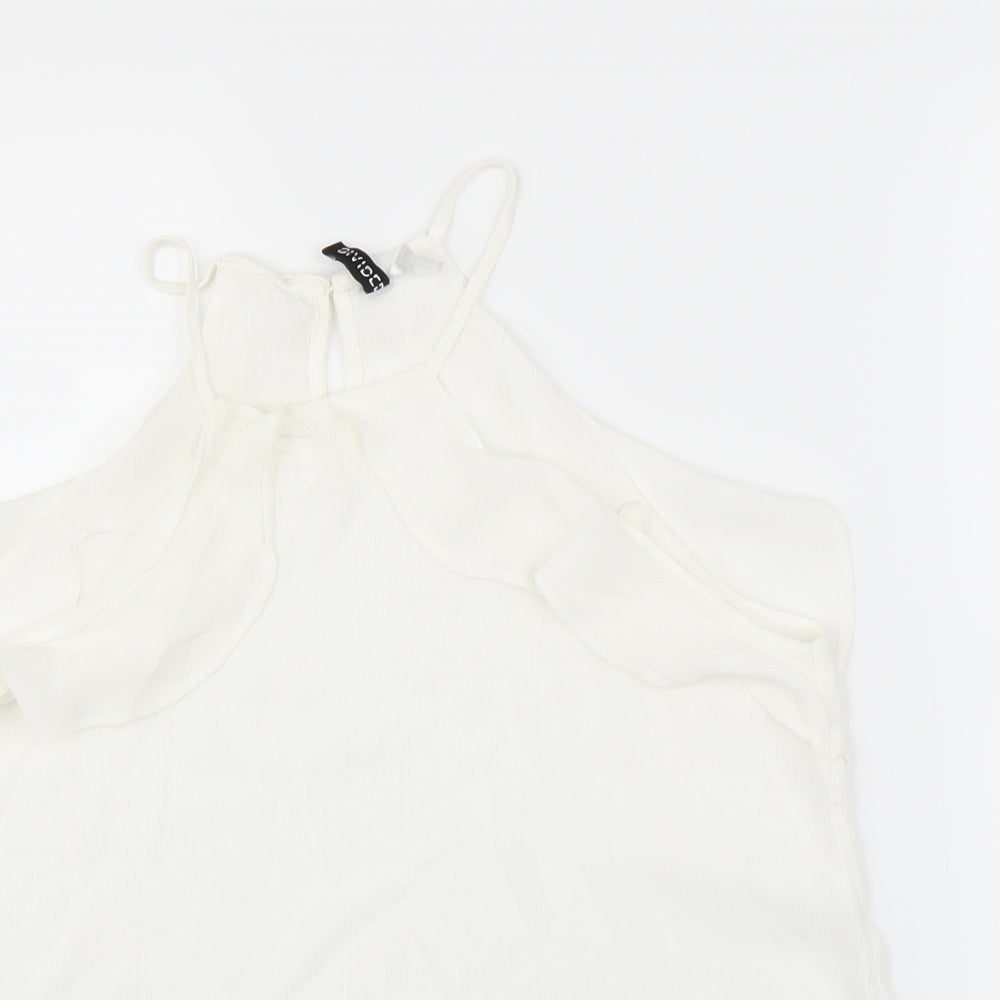 H&M Womens White   Camisole Blouse Size 12