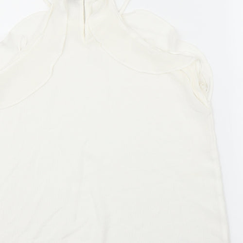H&M Womens White   Camisole Blouse Size 12