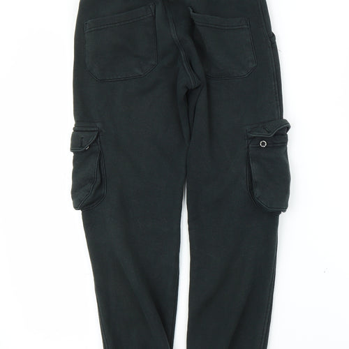 George Boys Black   Sweatpants Trousers Size 8-9 Years