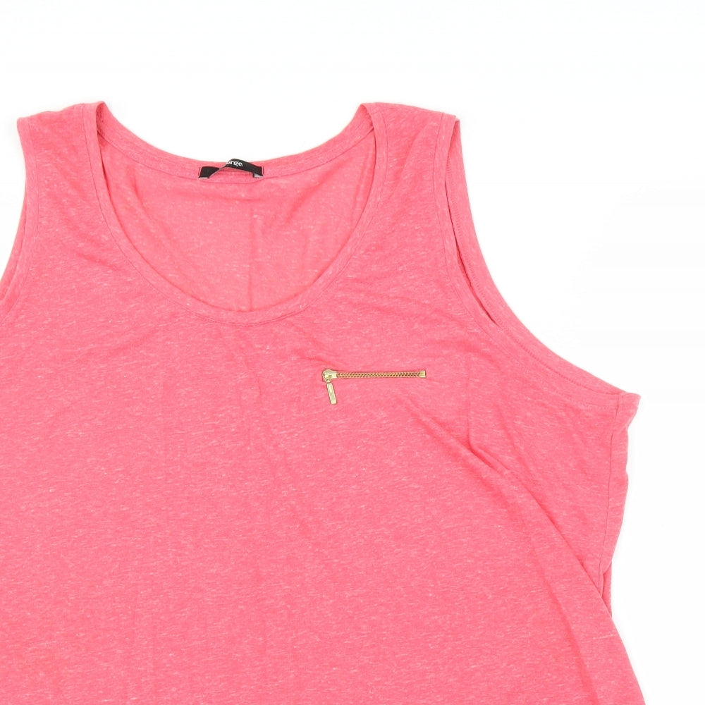George Womens Pink   Basic Tank Size 24