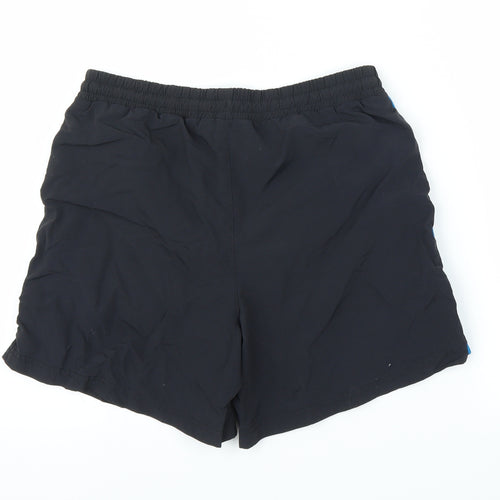 Slazenger Boys Black   Sweat Shorts Size 13 Years