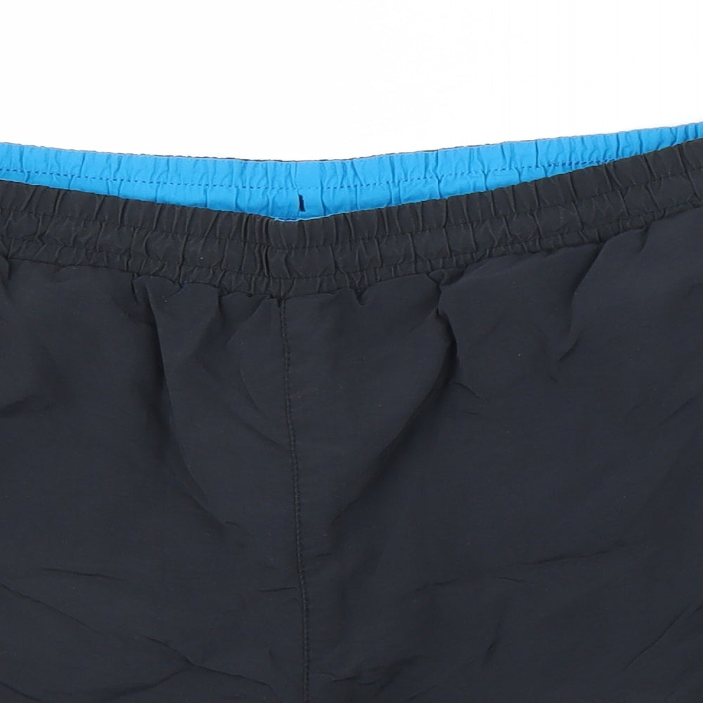 Slazenger Boys Black   Sweat Shorts Size 13 Years