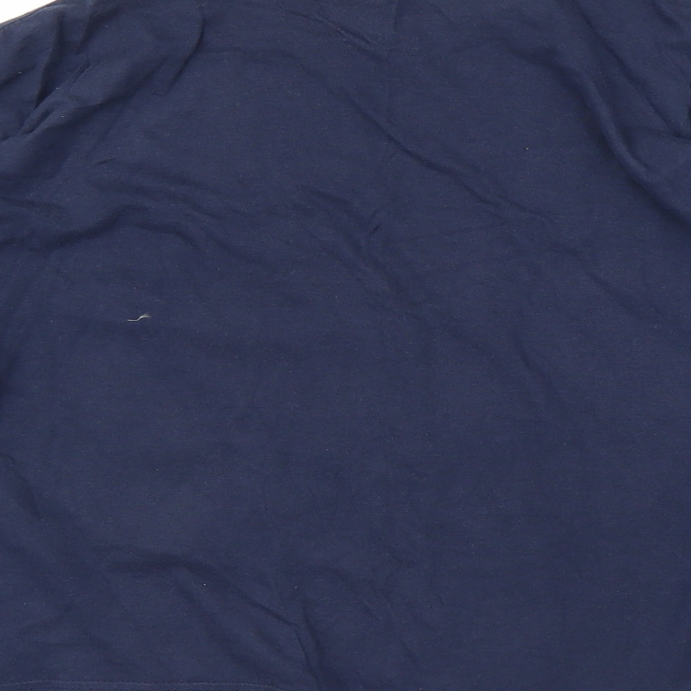 Matalan Boys Blue Solid   Pyjama Top Size 13 Years  - Dinosaur