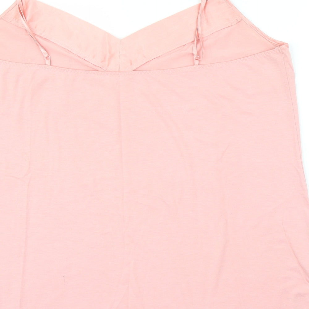 George Womens Pink   Camisole Blouse Size 20