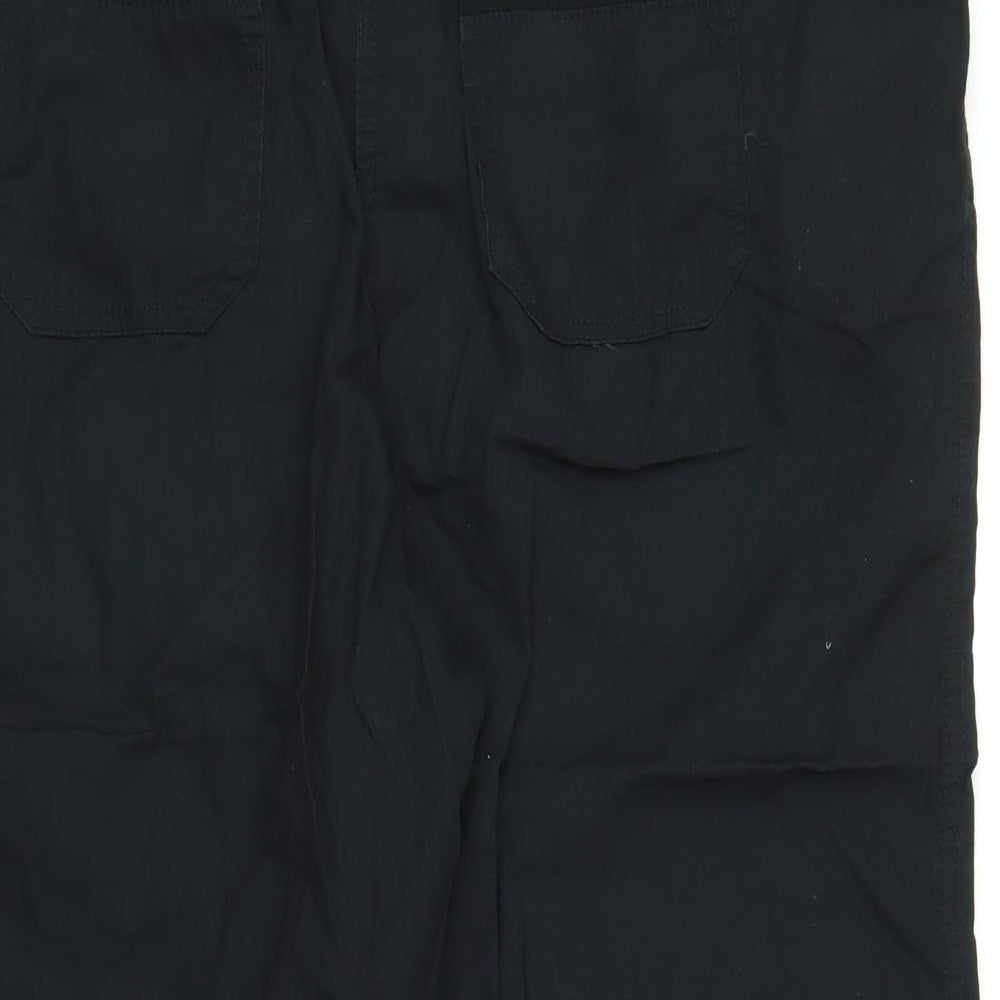 TU Womens Black   Capri Trousers Size 20 L20 in