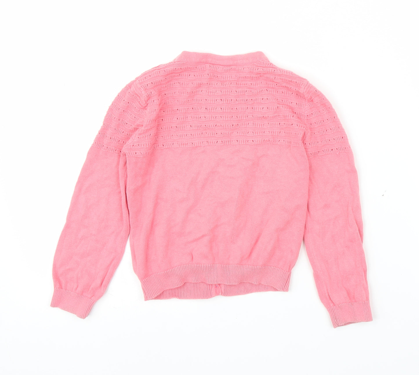 Nutmeg Girls Pink   Cardigan Jumper Size 4-5 Years
