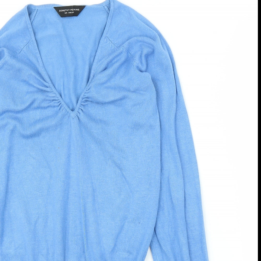 Dorothy Perkins Womens Blue   Pullover Jumper Size 6