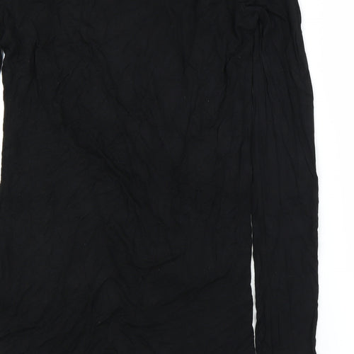Style Womens Black   Cardigan Jumper Size M