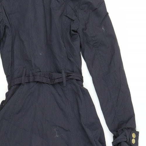 New Look Womens Blue   Overcoat Coat Size 6