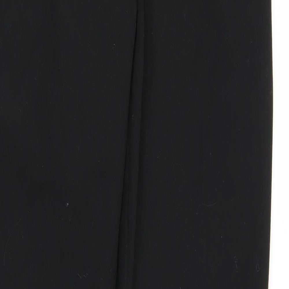 TU Womens Black   Trousers  Size 12 L31 in