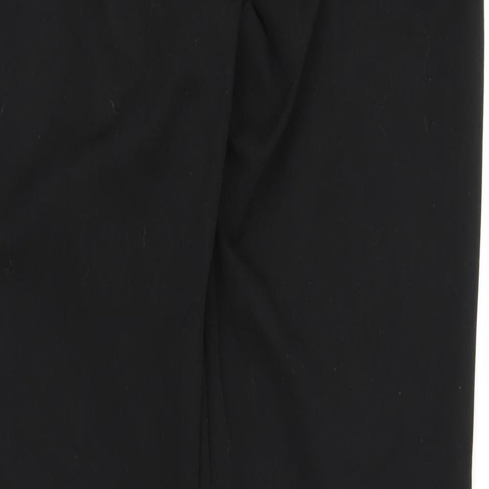 TU Womens Black   Trousers  Size 12 L31 in
