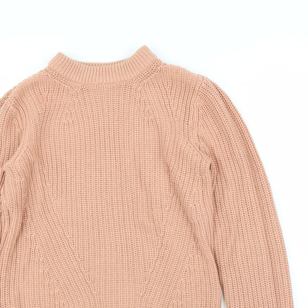 H&M Womens Pink   Pullover Jumper Size XS