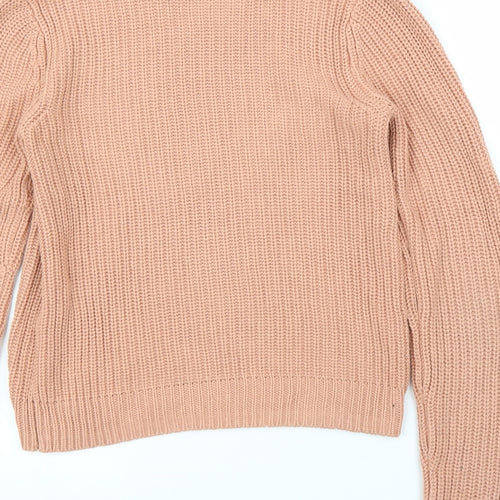 H&M Womens Pink   Pullover Jumper Size XS