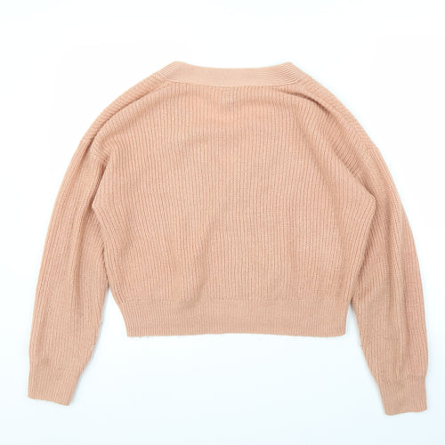 H&M Womens Pink   Pullover Jumper Size S