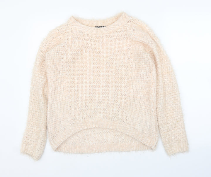 New Look Womens Pink   Pullover Jumper Size 8