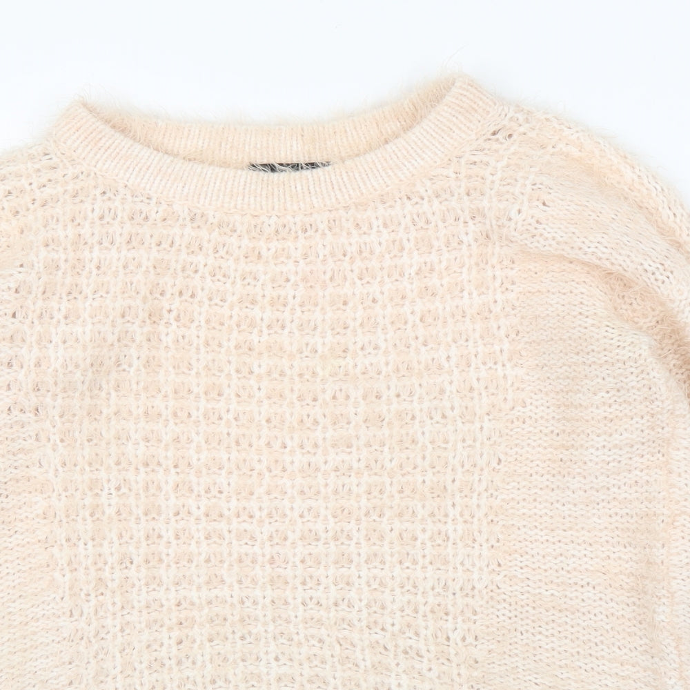 New Look Womens Pink   Pullover Jumper Size 8